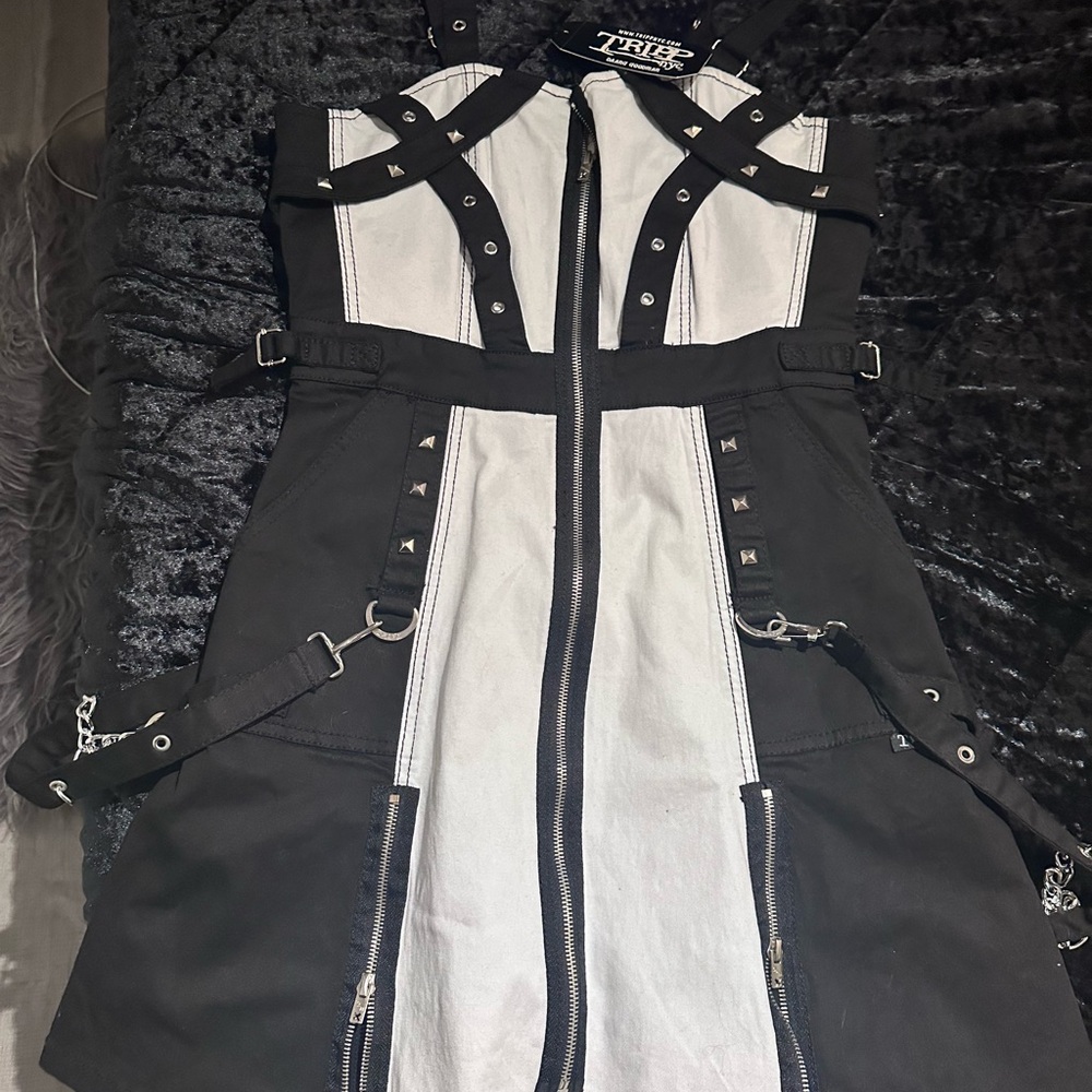 Tripp NYC Black and White Power Dress